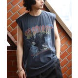 スミクロA | ノースリーブ メンズ Tシャツ ロック ピグメント加工 | 8(eight)