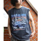 スミクロC | ノースリーブ メンズ Tシャツ ロック ピグメント加工 | 8(eight)