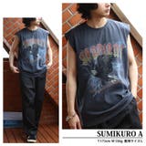 ノースリーブ メンズ Tシャツ ロック ピグメント加工 | 8(eight) | 詳細画像3