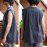 ノースリーブ メンズ Tシャツ ロック ピグメント加工 | 8(eight) | 詳細画像7