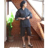 甚平 メンズ しじら 浴衣 じんべい シンプル 夏 花火大会に | 8(eight) | 詳細画像16