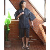 甚平 メンズ しじら 浴衣 じんべい シンプル 夏 花火大会に | 8(eight) | 詳細画像17