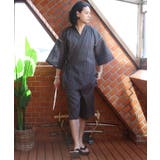 甚平 メンズ しじら 浴衣 じんべい シンプル 夏 花火大会に | 8(eight) | 詳細画像26