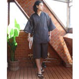 甚平 メンズ しじら 浴衣 じんべい シンプル 夏 花火大会に | 8(eight) | 詳細画像27