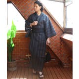 浴衣 4点セット メンズ 浴衣 ゆかた 帯 巾着 夏 花火大会に | 8(eight) | 詳細画像18