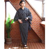 ブラックB | 浴衣 4点セット メンズ 浴衣 ゆかた 帯 巾着 夏 花火大会に | 8(eight)