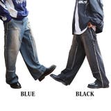 ダブルニーフリンジ加工デニムパンツ メンズ レディース デニム | 8（eight）  | 詳細画像5 