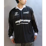 ブラック | グロッシーサッカーTシャツ メンズ レディース ストリート | 8(eight)