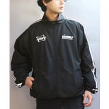 ブラック | ナイロンブルゾン メンズ ジャケット 袖ライン 撥水 短丈 | 8(eight)