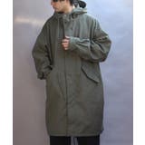 オリーブ | モッズコート メンズ ミリタリー ビッグシルエット アメカジ | 8(eight)