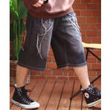 ブラックB | バイアス&トライバルフリンジショーツ メンズ ショートパンツ | 8(eight)
