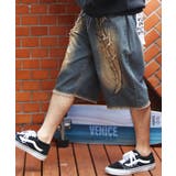 ネイビーB | バイアス&トライバルフリンジショーツ メンズ ショートパンツ | 8(eight)