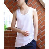 タンクトップ メンズ ノースリーブ ワッフル インナー サーマル | 8(eight) | 詳細画像2