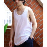 タンクトップ メンズ ノースリーブ ワッフル インナー サーマル | 8(eight) | 詳細画像3