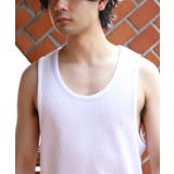 タンクトップ メンズ ノースリーブ ワッフル インナー サーマル | 8（eight）  | 詳細画像69 