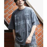 グランジ加工サッカーＴシャツ メンズ Tシャツ 半袖 サッカーT  | 8（eight）  | 詳細画像2 