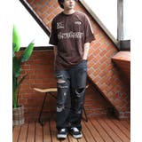 グランジ加工サッカーＴシャツ メンズ Tシャツ 半袖 サッカーT  | 8（eight）  | 詳細画像19 