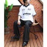 襟付き半袖サッカーTシャツ メンズ Tシャツ サッカー 襟付き | 8（eight）  | 詳細画像8 