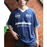 ネイビー | 襟付き半袖サッカーTシャツ メンズ Tシャツ サッカー 襟付き | 8(eight)