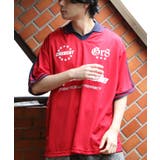 レッド | 襟付き半袖サッカーTシャツ メンズ Tシャツ サッカー 襟付き | 8(eight)