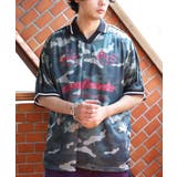 カーキ | 総柄サッカーデザインTシャツ メンズ Tシャツ 半袖 ゲームシャツ | 8(eight)