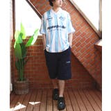 総柄サッカーデザインTシャツ メンズ Tシャツ 半袖 ゲームシャツ | 8（eight）  | 詳細画像6 