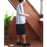 総柄サッカーデザインTシャツ メンズ Tシャツ 半袖 ゲームシャツ | 8（eight）  | 詳細画像9 