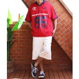 スポーツデザインサッカーTシャツ Tシャツ 半袖 ゲームシャツ | 8(eight) | 詳細画像44