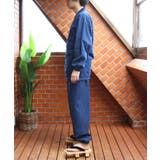デニム作務衣 メンズ 甚平 デニム コットン 作業着 ルームウェア | 8（eight）  | 詳細画像17 