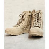 ベージュ | サイドジップ付ブーツ メンズ サンド | 8（eight） 