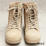 サイドジップ付ブーツ メンズ サンド | 8（eight）  | 詳細画像2 