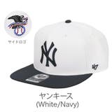 ヤンキース(White/Navy) | 47 キャップ MLB | 99HeadwearShop【WOMEN】