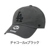 チャコール×ブラック | 47Brand キャップ ドジャース | 99HeadwearShop【WOMEN】