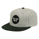 2.L.HeatherGrey×Black(FlatBrim) | ブリクストン キャップ BRIXTON | 99HeadwearShop