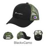 8.Black×Camo | チャンピオン メッシュキャップ キッズ | 99HeadwearShop【WOMEN】