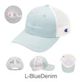 L-BlueDenim | チャンピオン メッシュキャップ キッズ | 99HeadwearShop【WOMEN】
