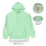 CrestingWaveGrn(胸ロゴなし) | チャンピオン リバースウィーブ プルオーバー | 99HeadwearShop