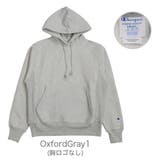 OxfordGray1(胸ロゴなし) | チャンピオン リバースウィーブ プルオーバー | 99HeadwearShop