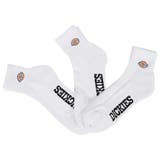 1.Quarter(White) | Dickies ロゴ ソックス | 99HeadwearShop