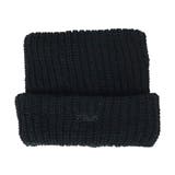 1.Black | FILA フィラ ニットキャップ | 99HeadwearShop【WOMEN】