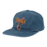 3.Navy | フルーツオブザルーム キャップ フラットバイザー | 99HeadwearShop【WOMEN】