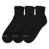 2.Black | 【3足セット】フルーツオブザルーム ソックス 無地 | 99HeadwearShop