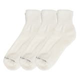 1.White | 【3足セット】フルーツオブザルーム ソックス 無地 | 99HeadwearShop【WOMEN】