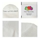 【3足セット】フルーツオブザルーム ソックス 無地 | 99HeadwearShop【WOMEN】 | 詳細画像5 