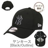 ヤンキース(Black/Outline) | NewEra ニューエラ キャップ | 99HeadwearShop【WOMEN】