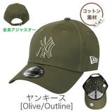 ヤンキース(Olive/Outline) | NewEra ニューエラ キャップ | 99HeadwearShop【WOMEN】