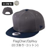 FlagChar/DpNvy(ロゴ有,綿) | 9FIFTY_全38色【NEW ERA NEWERA | 99HeadwearShop【WOMEN】