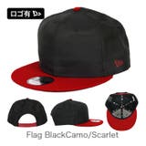 Flag BlackCamo/Scarlet | 9FIFTY_全10色【NEW ERA NEWERA | 99HeadwearShop【WOMEN】