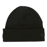 1.Black | ニットキャップ _ワンポイント_全3色 | 99HeadwearShop【WOMEN】
