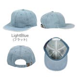 LightBlue(フラット) | ニューハッタン デニムキャップ フラットキャップ | 99HeadwearShop【WOMEN】
